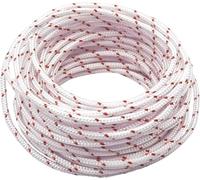 10 Mètres 4mm Cordon de Traction pour Corde de Démarrage Corde Lanceur Tondeuse Corde de Rechange pour Démarreur pour Tondeuse à Gazon Tronçonneuse Compatible avec Stihl Craftsman Husqvarna