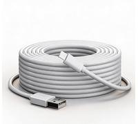 10 Mètres Câble Micro USB 5V 2A Rallonge d'alimentation Extra Long Câble de Charge pour Caméras de Sécurité CCTV Wyze Nest Blink YI Dome DropCam
