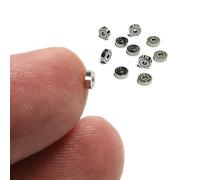 10 micro-roulements 681Z, mini roulements 1 x 3 x 1 mm. Bearing 681 ZZ. 10 petits roulements 681z de précision pour travaux manuels et inventions. Diamètre extérieur 3 mm, 1 mm intérieur