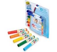 Crayola - Mini-feutres Color Wonder - Encre transparente, sans tache, multicolore - 10 pièces