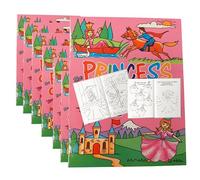 10 mini-livres de coloriage Princesse Mini livre de coloriage Cadeau Mini livre de coloriage pour fille Fête d'enfant, cadeau pour fille Anniversaire d'enfant