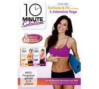 10 MINUTE SOLUTION - SCHLANK & FIT/YOGA INTENSIV 2 DVD NEUF