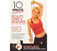 10 Minute Solution: Sculpt, Tone, & Reshape Kit W/ Figure-8 Cord