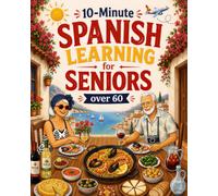 10-Minute Spanish Learning For Seniors Over 60: Speak Spanish Naturally With Practical Lessons, Travel Phrases, Vocabulary, And Guided Exercises. ... Workbook. Retirement Gifts For Men And Women.