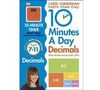10 Minutes A Day Decimals (Paperback) Carol Vorderman, (Auteur)