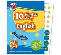 10 Minutes A Day English For Ages 5-7 (With Over 100 Stickers)