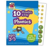 10 Minutes a Day Phonics for Ages 35 with over 100 stickers - CGP Books - Coordination Group Publications Ltd CGP - Livre en Anglais - Paperback CGP BooksCGP Books (Auteur)