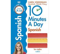 10 Minutes A Day Spanish (Paperback) Carol Vorderman, (Auteur)