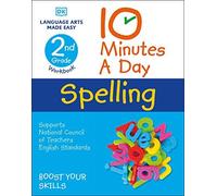 10 Minutes A Day Spelling, 2nd Grade