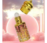 10 ml/0,34 fl oz Huile de parfum phéromone arabe unisexe, parfum de longue durée, renforce votre charisme, cadeau idéal pour les hommes et les femmes Verre