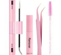10 ml Colle à cils et scellant, Liquide démaquillant, Applicateur de cils, Colle et scellant pour cils en grappe 2-en-1, Brosse à cils, Colle pour cils en grappe, Colle à cils, Pinces, Colle pour cils