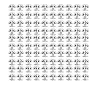 10 mm 100 ensembles de rivets en forme de champignon à tête ronde, kit de rivets en cuir, processus de galvanoplastie en demi-cercle, goujons de rivets en alliage avec vis et (Argent)