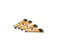 - 10 mm - A4 (210 x 297 mm) - 60 feuilles - noir - 25 unités spirale de reliure - pour Fellowes Metal 50R, Metal Quasar