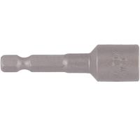 Makita Embout à emmanchement P-06301 10 mm 1/4 (6,3 mm) sortie 6 pans extérieurs 55 mm