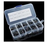 10 Models 200pcs 6 * 6 Tact Switch Tactile Push Button Switch Kit, Height: 4.3mm~13mm Dip 4P Switch 6x6 Key Switch NWPNLXEA