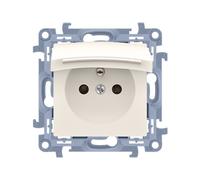 10 MODULE CRÈME PRISE 1X Z/U AVEC RABATS IP44 PINCES CGZ1B.01/41