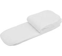 10 Morceaux D'inserts de Revêtement à Couches en Coton doux. Les Couches Organiques et Réutilisables Finent pour Les bébés. Âge de 0 à 2 Ans Adéquat (Trois couches (32 * 12cm))