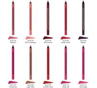 10 NYX Diapositive Sur Lèvre Crayon Imperméable Doublure - Sllp " Full Set "