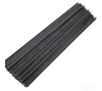 10-Pack 1 Meters Carbon Spring Steel Wire Straight Lengths, High Carbon Hard Steel Rigid Rods, 2.2-5mm Black Tempered Wire for DIY and Industrial Projects (2.8MM)