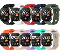 10 Pack Bracelet Montre Sport Compatible Avec Xiaomi Redmi Watch 4 /Xiaomi Mi Band 8 Pro, En Silicone Soft Pour Xiaomi Redmi Watch 4, Femme Et Homme[MON9261475]