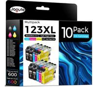 10 Pack Cartouche D'Encre Lc123 Xl Compatible Avec Brother Lc123 Lc123Xl Pour Brother Mfc-J6520Dw Mfc-J6720Dw Mfc-J6920Dw Mfc-J4410Dw Mfc-J4510Dw Mfc-J4610Dw Dcp-J132W Dcp-J552W Dcp-J4110Dw