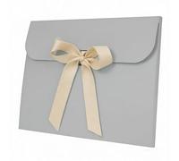 10 Pack de enveloppes cadeaux vintage à nœud avec ruban - Grandes enveloppes épaisses pour mariage, anniversaire, enterrement de vie de jeune fille, remise de diplôme