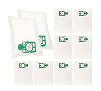 10-Pack High-Efficiency Microfiber Dust Bags,Compatible For Numatic Henry Vacuum Cleaners - NVM-1CH, HVR200M-22