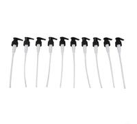 10-Pack Soap Pump Replacements 24/28mm Black(24mm) | 10-pack value, fits 24mm and 28mm threads, black finish, pour ideal for home refills and DIY projects