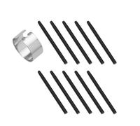 10 Pack Stylo Stylus pour Ecran Tactile Recharge Pointes/Instruments Standard Fit pour Bamboo pour Intuos Stylos pour Wacom CTL460, CTH460, CTH461 pour INTUOS4 avec Anneau d'extraction