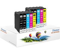 10 Pack T1295 Cartouche d'encre, Remplacer Epson T1291 T1292 T1293 T1294 Cartouches, Compatible avec Epson Stylus SX235W SX420W SX425W SX435W SX525WD SX535WD BX305FW WorkForc WF-7515