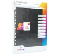 10 pages 18 pochettes sideloading noir pour classeur