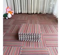 10 paillassons Home Decor épissés, tapis de découpe Tapis puzzle lavable pour le salon et la chambre, taille : 30x30x1 cm, style 5