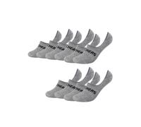 10 Paire Skechers Unisexe Footies Maille Ventilation Chaussettes SK44008