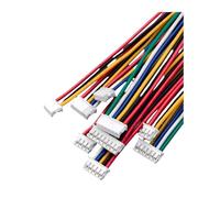 10 paires 1.0 1.25 1.5 2.0 2.54 SH/JST/ZH/PH/XH 1.0MM 1.25MM 1.5MM 2.0MM 2.54MM connecteur femelle avec fil 2/3/4/5/6/7/8/P broche(ZH1.5MM,LENGTH 10CM_6P)
