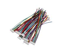 10 paires 1.0 1.25 1.5 2.0 2.54 SH/JST/ZH/PH/XH 1.0MM 1.25MM 1.5MM 2.0MM 2.54MM connecteur femelle avec fil 2/3/4/5/6/7/8/P broche(1.25MM,LENGTH 20CM_7P)