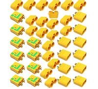 10 Paires Adaptateur Mâle et Femelle Amass XT90-S XT90S XT90 Prise avec boîtier pour RC Car Truck Drone Quadcopter Moteur sans Brushless FPV Batterie
