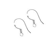 10 paires Argent 925 Français fil boucle d'oreille crochets CROCHET Boucles d'oreilles en argent sterling earwires cadeaux pour les amis