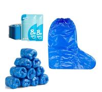 10 Paires Couvre-Chaussure Jetable pour Élevage, Surchaussures Jetables Imperméables, Couvre-Bottes Jetables Imperméables, Protege Chaussures Jetables, Étanches et Résistantes à la Déchirure