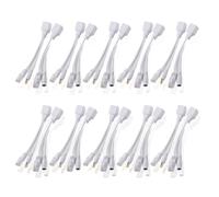 10 Paires de câbles POE 12 V, caméra IP 16,5 cm, câble POE RJ45, Adaptateur d'alimentation sur Ethernet, répartiteur d'injecteur RJ45 Power Over Ethernet pour caméras IP