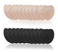 10 Paires De Coussinets D'Avant-Pied À Talons Hauts, Doux, Antidérapants, Absorbant Les Chocs, Respirants, Doux Pour La Peau Et Résistants À L'Usure, Adaptés Pour Soulager La Fatigue Des Pieds.