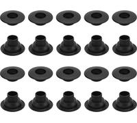 10 paires de coussinets de table -Foosball- noirs 15,8 mm Palier de planche de football pour 5529 arbres
