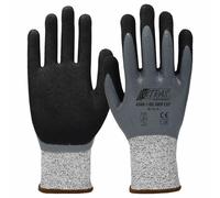 10 Paires de gants anti-coupe OIL GRIP revêtus Nitrile (T. 7-8-9-10) NITRAS 6360