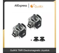 10 Paires de Joysticks Électromagnétiques GuliKit TMR avec Capuchons pour Manettes PS4 PS5 Switch Pro Xbox Series - Accessoires de Réparation pour Jeux For PS4