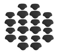 INF Patchs de protection/réparation du talon pour la réparation de chaussures, 2 tailles, 10 paires Noir