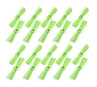 10 paires d'hélices 3045 7,6 cm CW CCW PC en nylon avec adaptateur de moyeu d'hélice 5 mm M5 180 200 215 cadre RC FPV Multicopter Quacopter (10 paires 3045 vert)