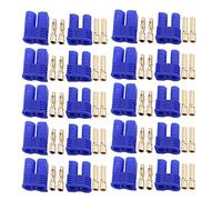 10 Paires EC2 Prises de connecteur de Batterie, Prise Banane 2mm Femelle Mâle Bullet Connecteur RC ESC LIPO Batterie Moteur électrique Avion Quadricoptère Pièces DIY