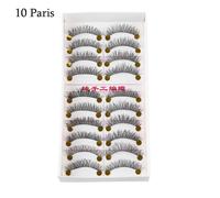 10 Paires Nouveau Maquillage Classique Beauté Faux Cils Extension Longue Épaisse Croix.M14.