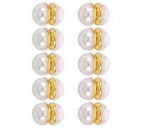 10 Paires Poids pour Voile de Mariée Bijou Magnétique Double Face | Maintien du Drapé, Prise Ferme sans Dommage, pour Mariages Extérieurs et Événements Nuptiaux