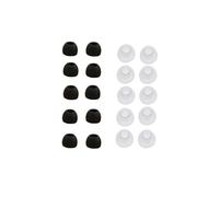 Ecouteurs GENERIQUE 10 paires Taille moyenne Effacer Earbuds de remplacement en silicone pour Sony Phillips Conseils