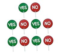 10 Palettes de Présentation pour la Classe | Panneaux Interactifs | Accessoires pour Discussions de Groupe et Activités Manuelles- Oui Ou Non